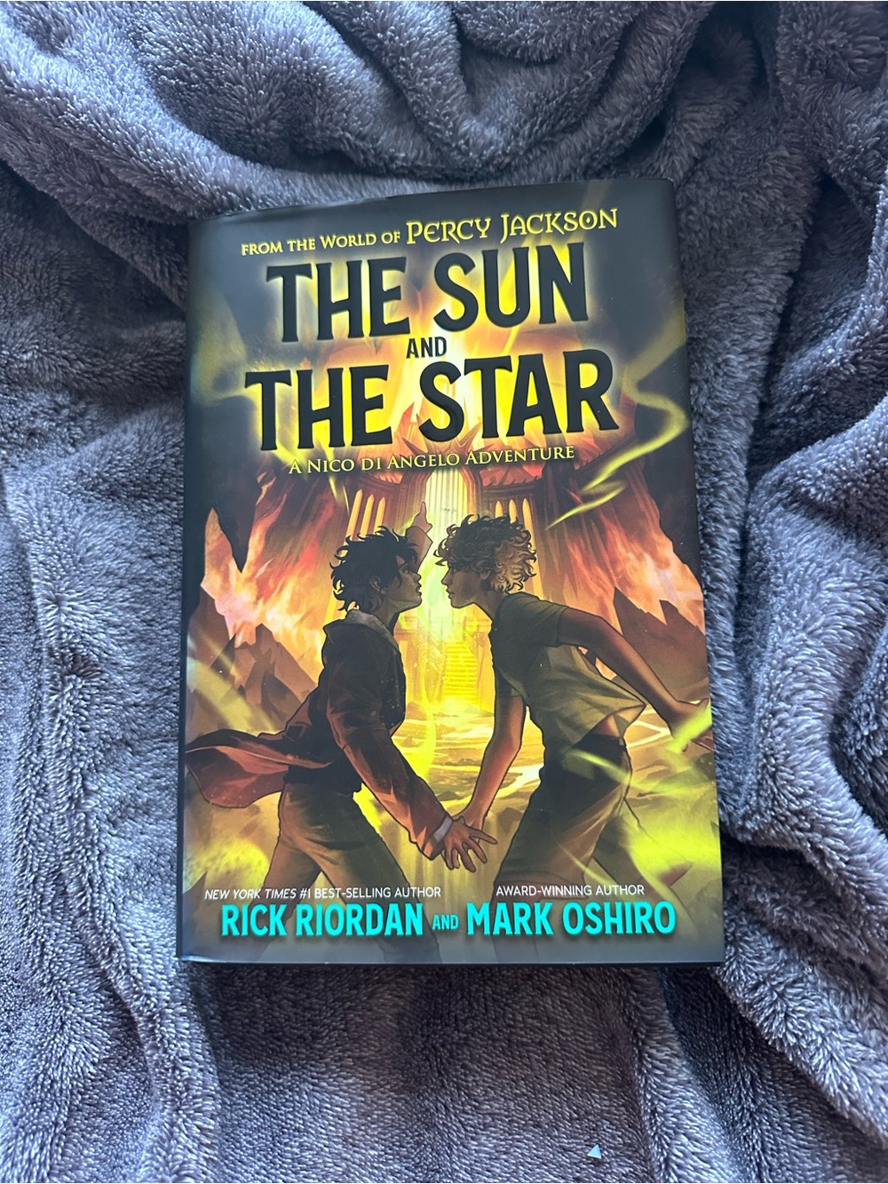Rick Riordan & Mark Oshiro The Sun and the Star - Yellow/Gold Hardcover